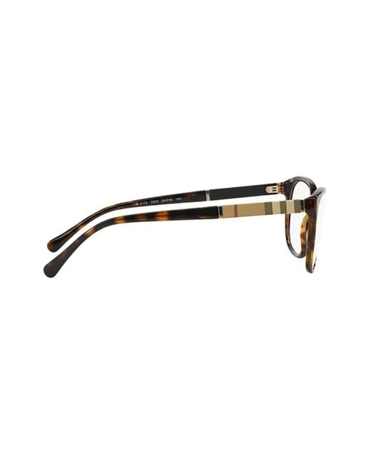 Burberry Brown Rectangle-Frame Glasses