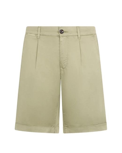 Moorer White Alicudi-Kel Shorts for men