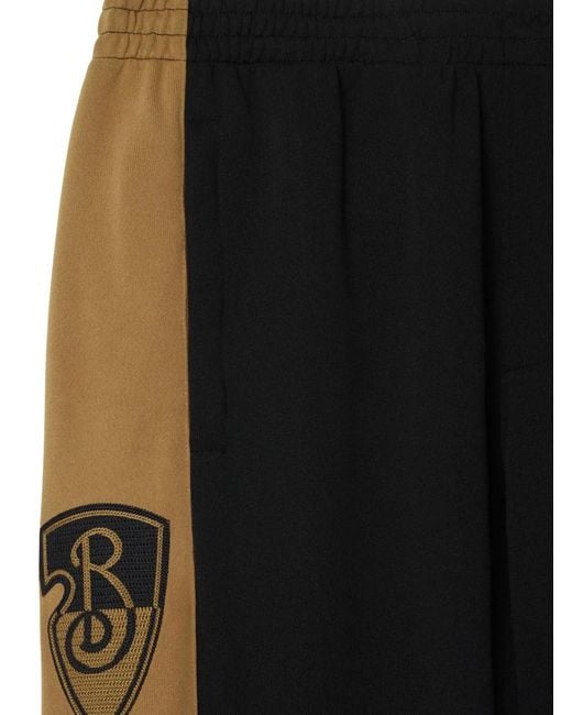 Burberry B Shield Trainingsbroek in het Black voor heren