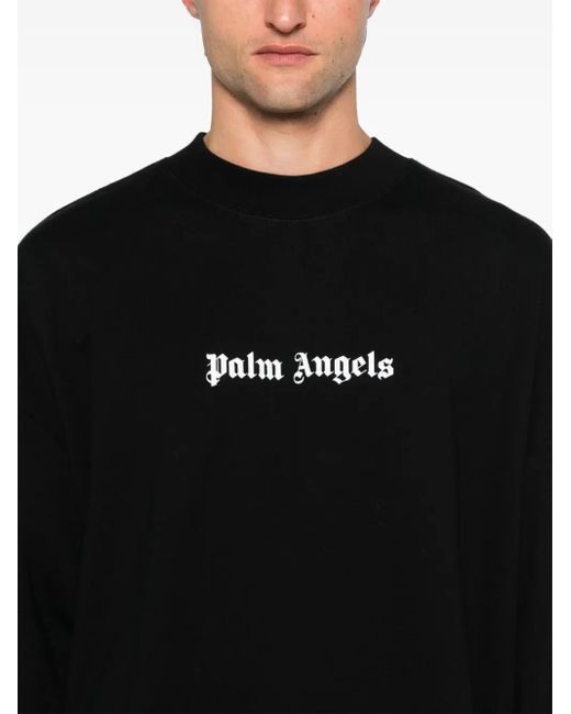Palm Angels Black Sunglasses for men