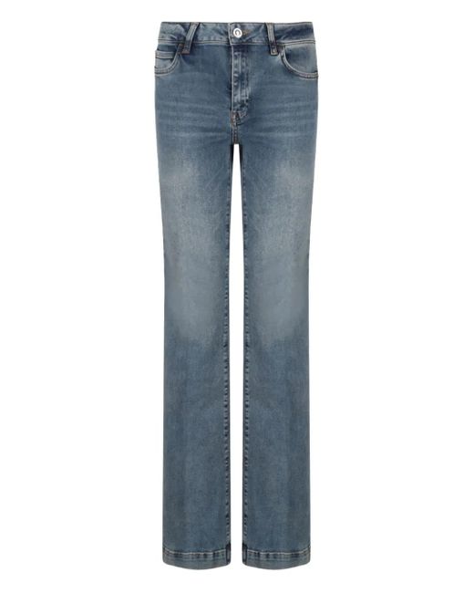 Caractere Blue Logo-Patch Jeans