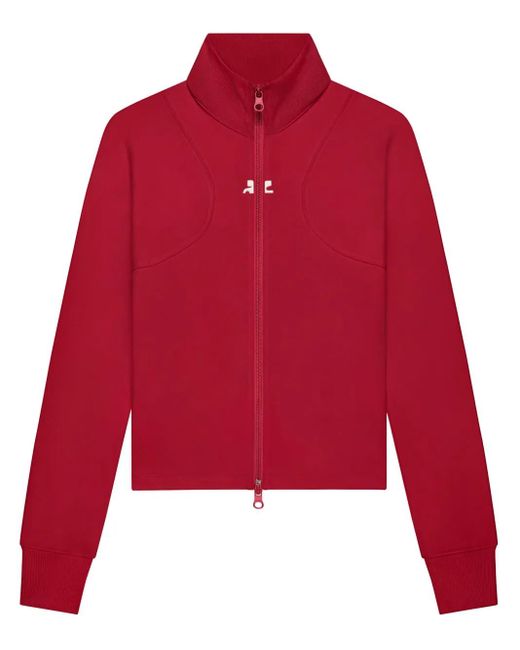 Courreges Red Scuba Track Jacket