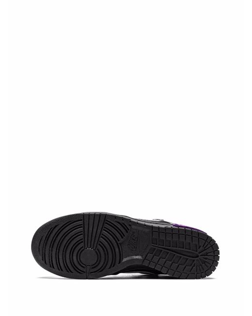 NIKE X OFF-WHITE Black Dunk Low "Lot 50" Sneakers
