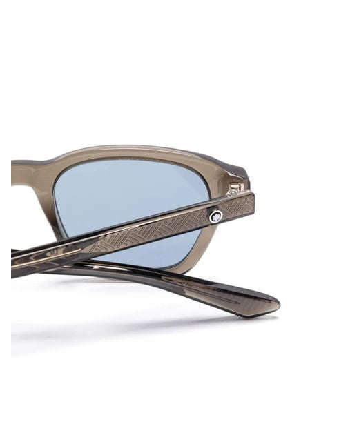 Montblanc Blue 348 Sunglasses for men