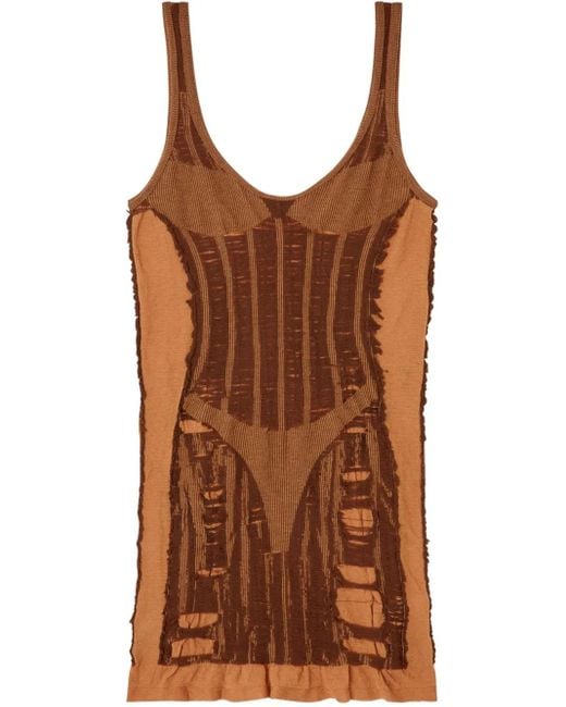 DIESEL Brown Dresses