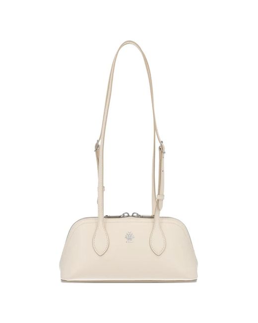Bally Natural Mini Praline Shoulder Bag