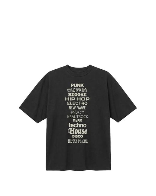HTC Black Music Graphic-Print T-Shirt