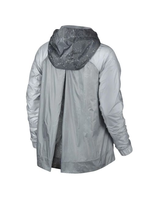 Nike Gray Windrunner Splatter Jacket