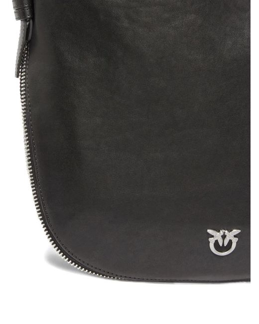 Pinko Black Zip-Fastening Shoulder Bag