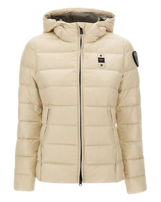 Blauer Natural Charme Quilted Hooded Jacket