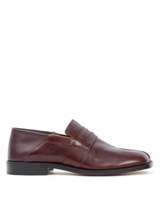 Maison Margiela Brown Tabi Loafers