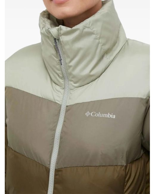 Columbia Green Puffect Three-Tone Puffer Jacket