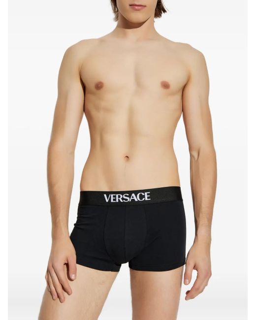 Versace Black Bottoms for men