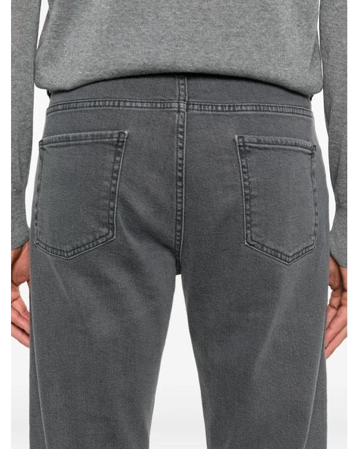メンズ Canali コットンブレンド ジーンズ Gray