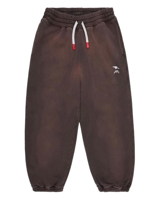 A_COLD_WALL* Gray Logo-Motif Track Pants for men