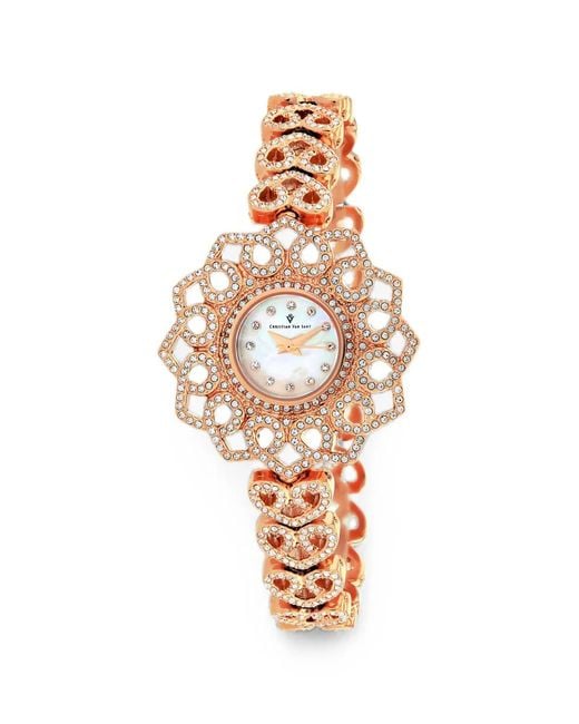 Christian Van Sant Metallic Chantilly 38Mm Watch