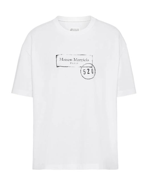 Maison Margiela ロゴ Tシャツ White