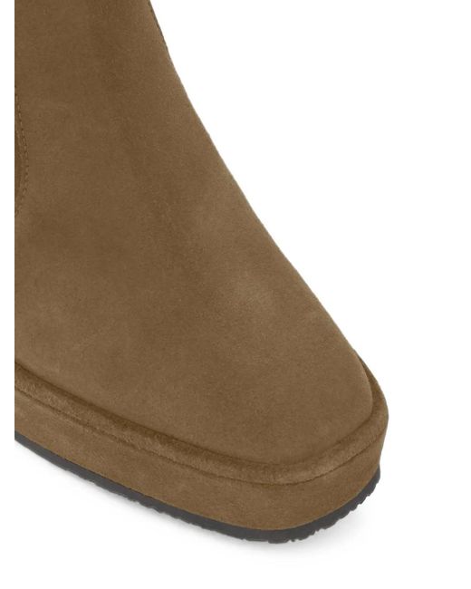 Castaner Brown Brisbane Wedge Ankle Boots