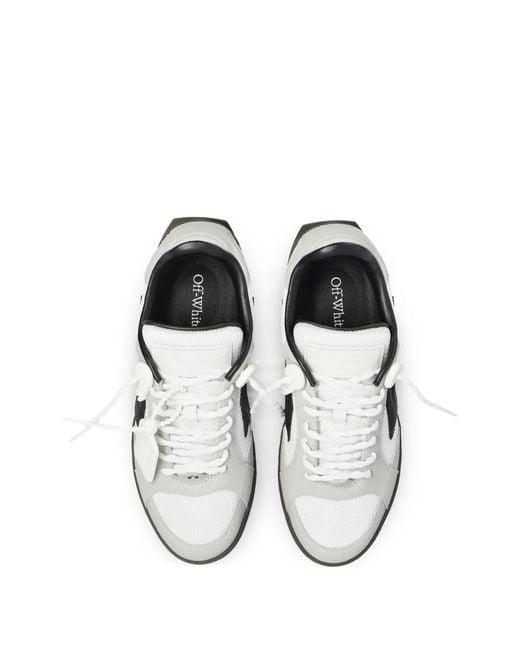 Off-White c/o Virgil Abloh White End Of Play Arrow Lace-Up Sneakers