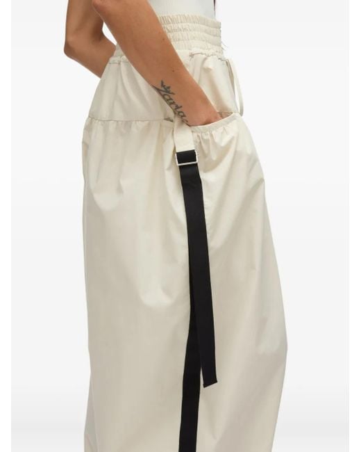 3.1 Phillip Lim Natural Pleated Panel Trousers