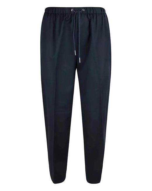 Fabiana Filippi Blue Drawstring Trousers