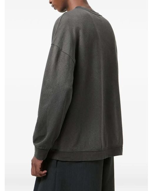 Our Legacy Gray Slack Oversized Sweatshirt for men