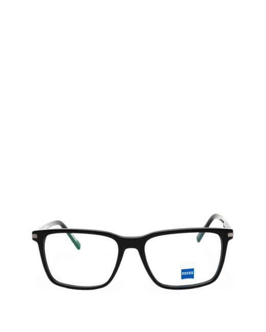 Zeiss Brille Mit Eckigem Gestell in Black für Herren