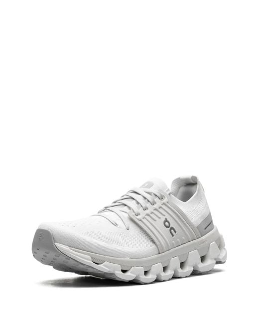 On Shoes White Cloudswift 3 Sneakers