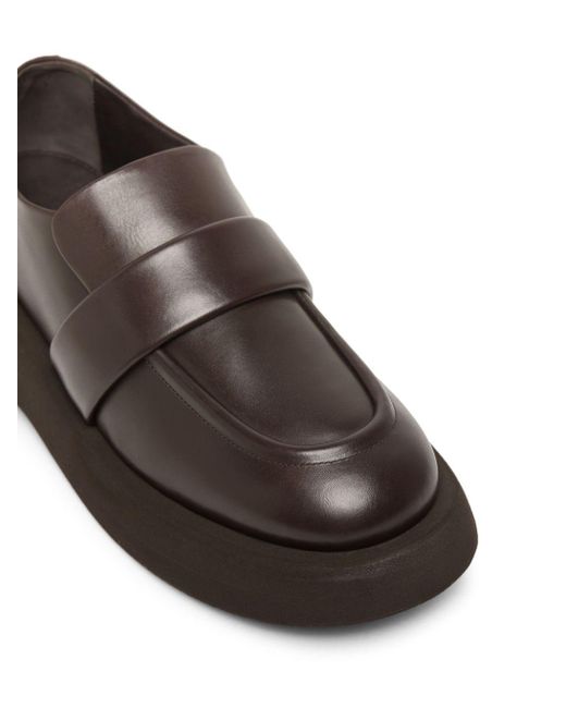 Marsèll Brown Gommellone Leather Loafers for men