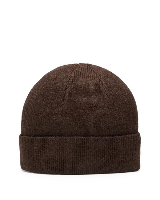 Dime Brown Cursive Beanie