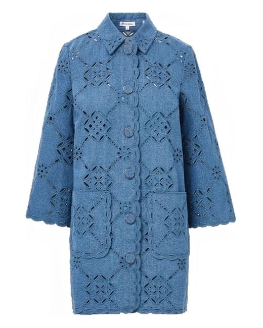Veronica Beard Erilyn ドレス Blue