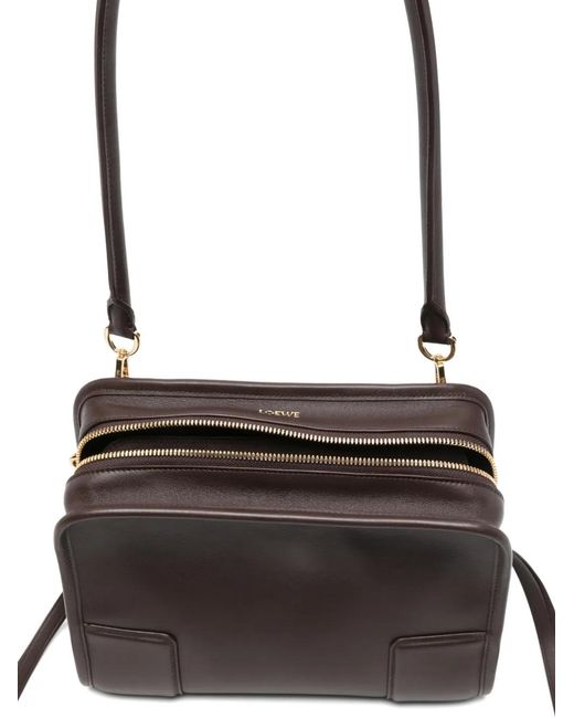 Loewe Black Small Amazona Tote Bag