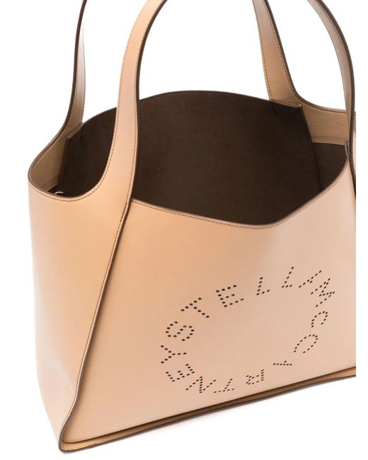 Stella McCartney ロゴ トートバッグ Natural