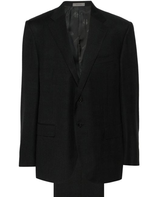 Corneliani Einreihiger Anzug in Black für Herren