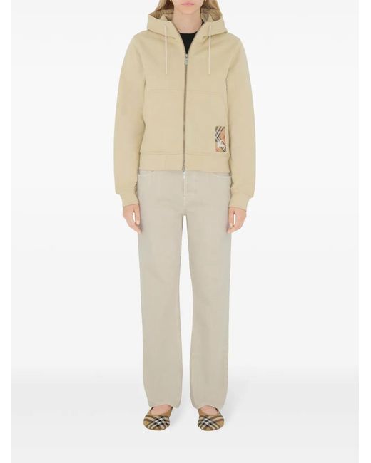 Burberry Natural Cotton Hoodie