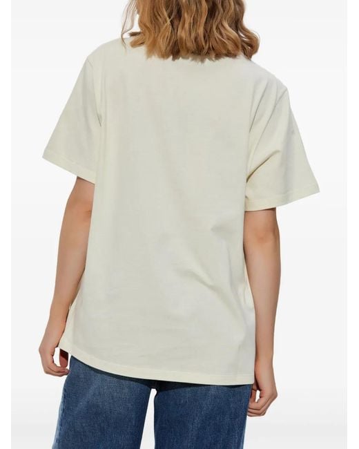 Stella McCartney White Organic Cotton T-Shirt