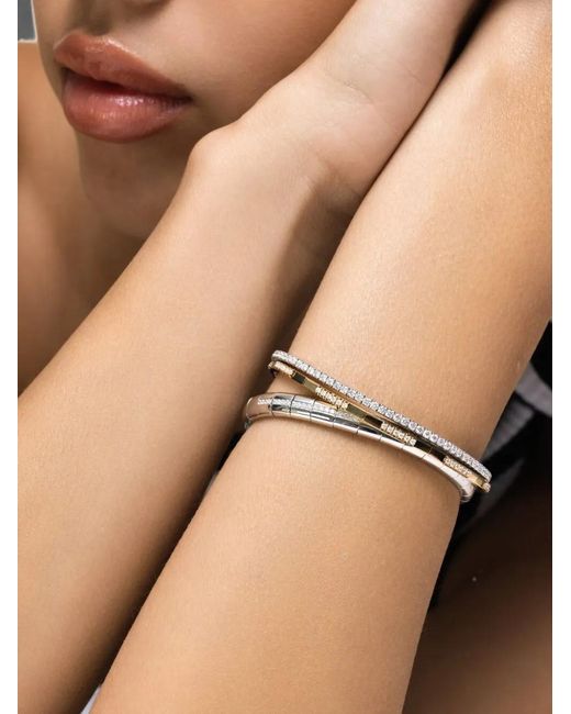 ’ROBERTO DEMEGLIO Black Diamond Extensible Tennis Bracelet