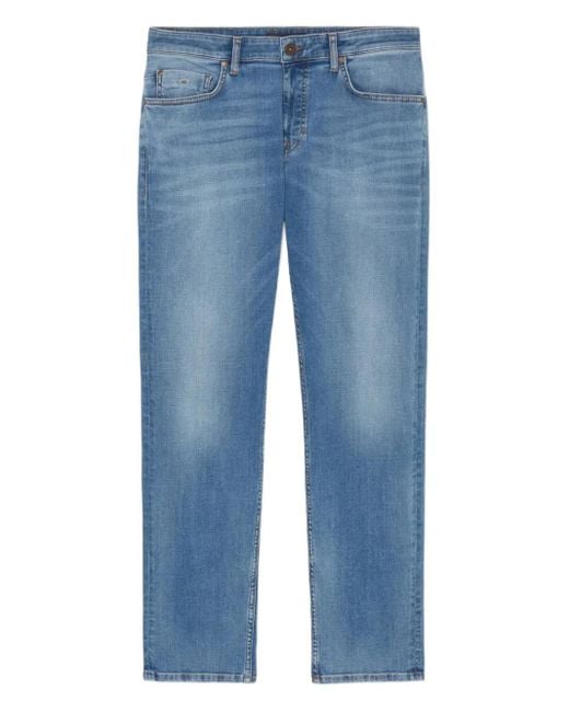 Marc O' Polo Blue Washed Jeans for men