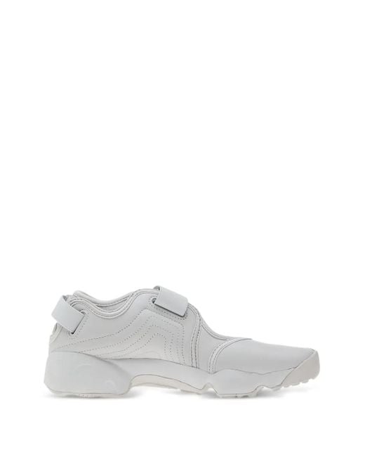Nike Gray Air Rift Touch-strap Sneakers