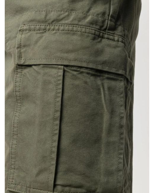 Fortela Green Minert Cotton Cargo Shorts for men