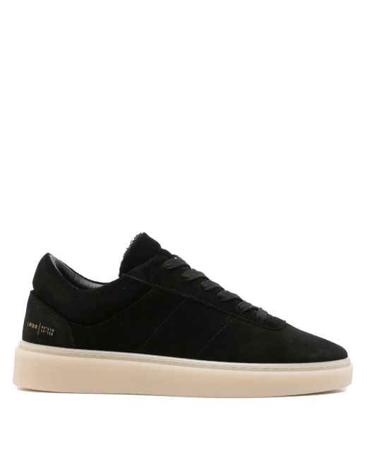 メンズ Low Brand スエード スニーカー Black