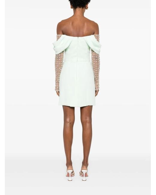 Costarellos Nandi Midi-Jurk in het White