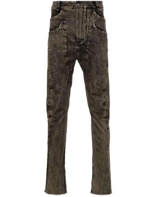 Masnada Klassische Slim-Fit-Jeans in Gray für Herren