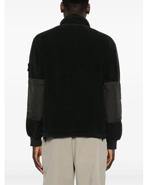 Stone Island Black Fleece Jacket for men