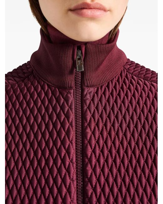 Fusalp Red Veste Meryl À Fermeture Zippée