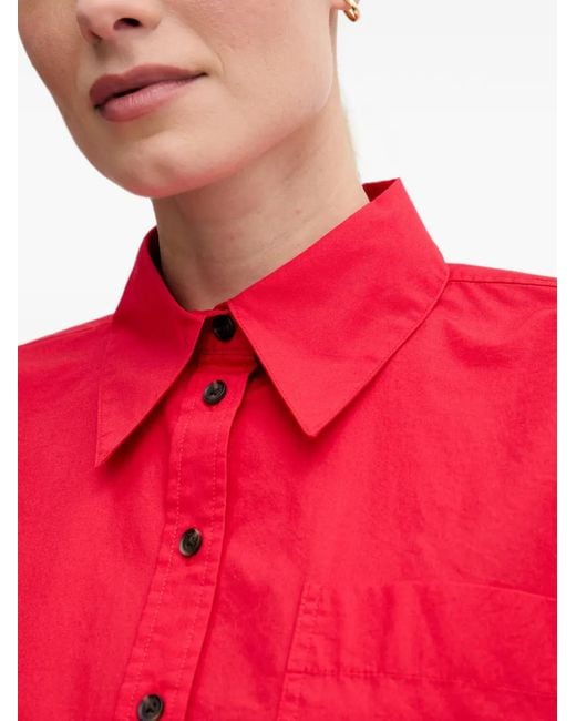Barbour Red Angela Shirt