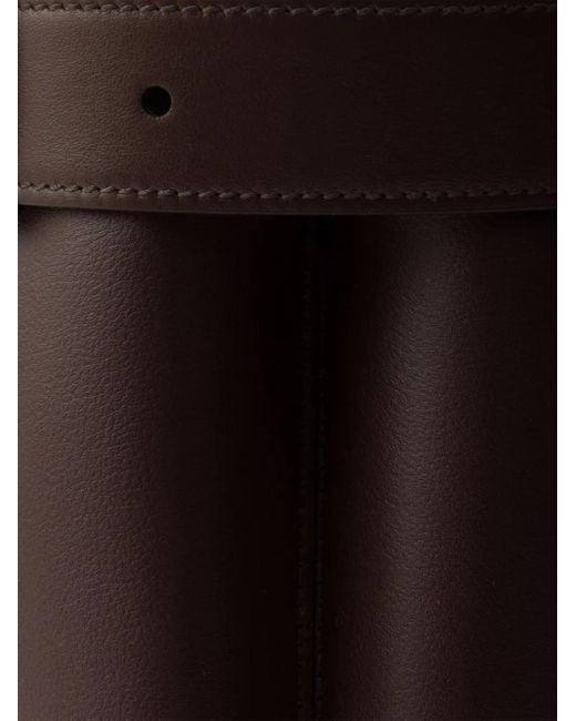 Prada Black Small Buckle Bucket Bag