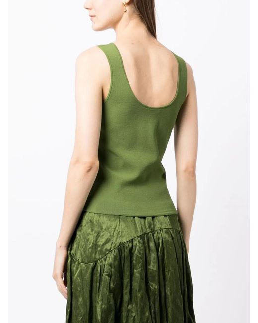 Vince Green Scoop-Neck Tank Top