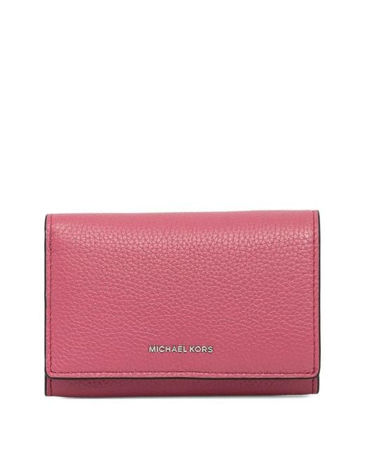 MICHAEL Michael Kors Pink Large Jet Set Wallet