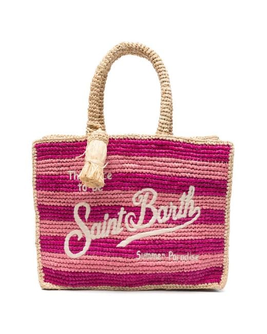 Mc2 Saint Barth Pink Colette Strandtasche